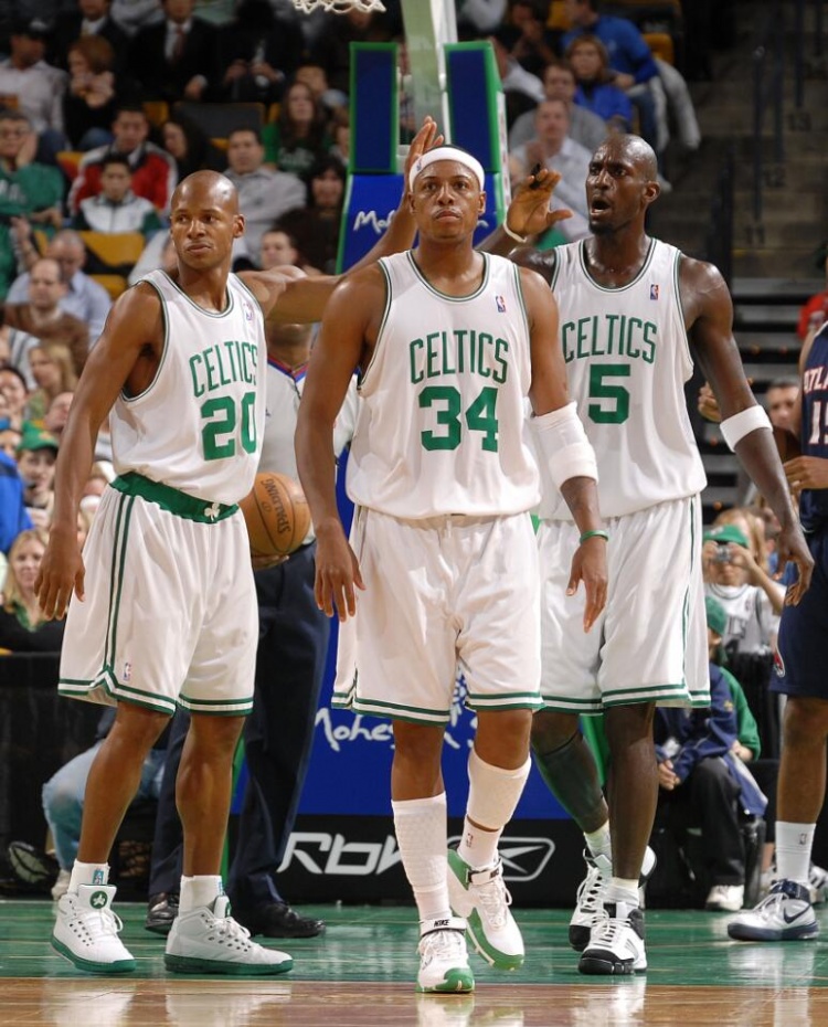 安吉:KG说光他和皮尔斯无法赢球 当得到雷-阿伦后他才同意加盟