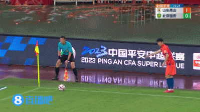 李源一头球建功！陈蒲门前一晃，韩佳奇小门失守