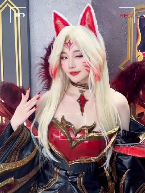 解说Kitty晒阿狸皮肤cos视频：321上号！