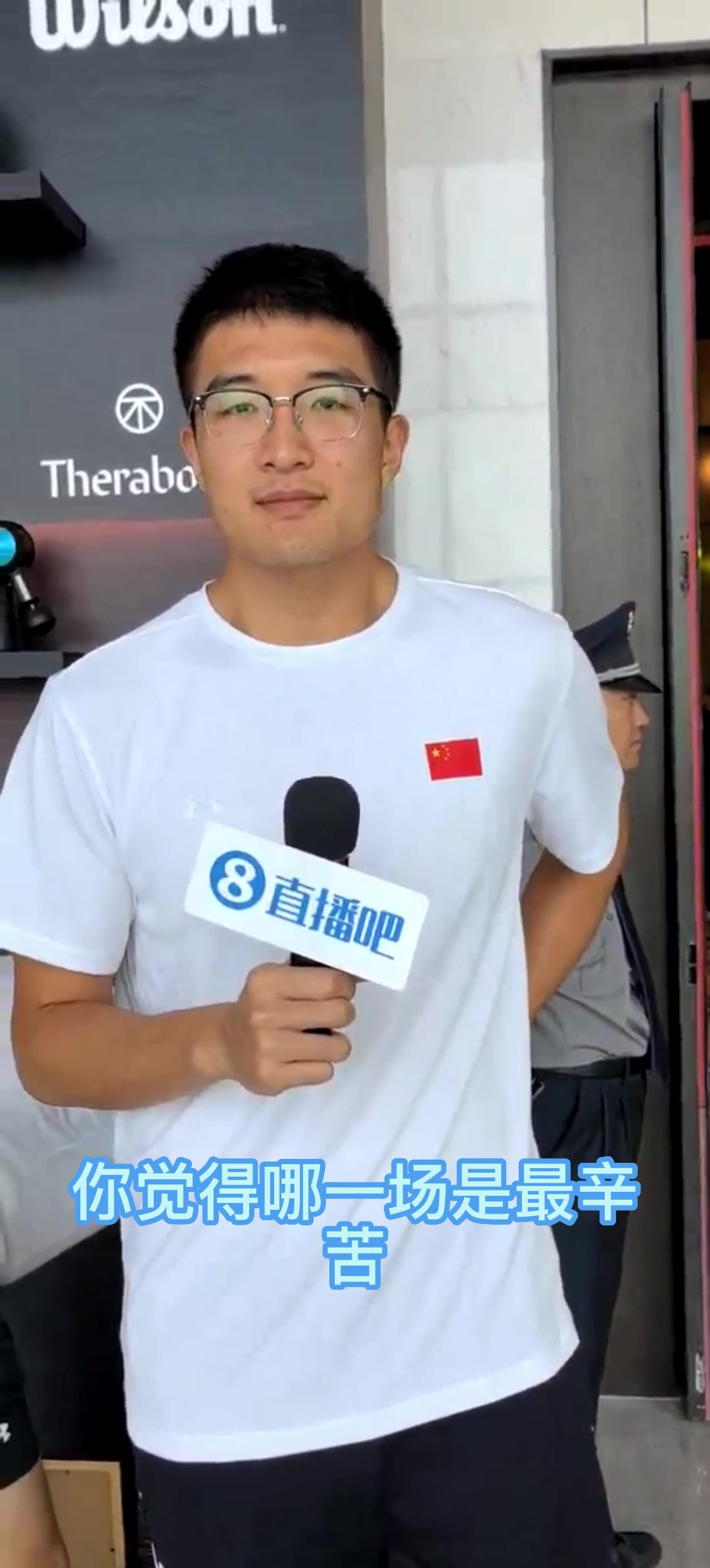 直播吧采访张殿梁：预测张宁能进奥运大名单暂时会深攻三人篮球