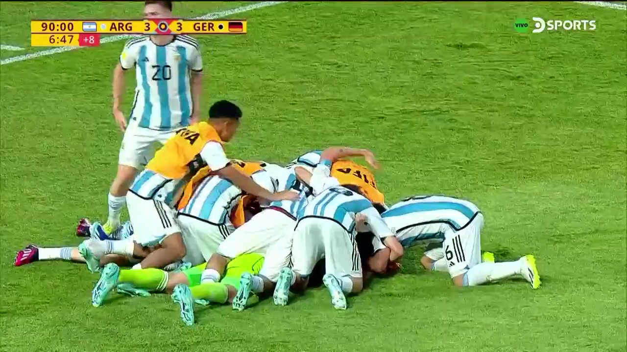 33！U17世界杯阿根廷补时绝平德国