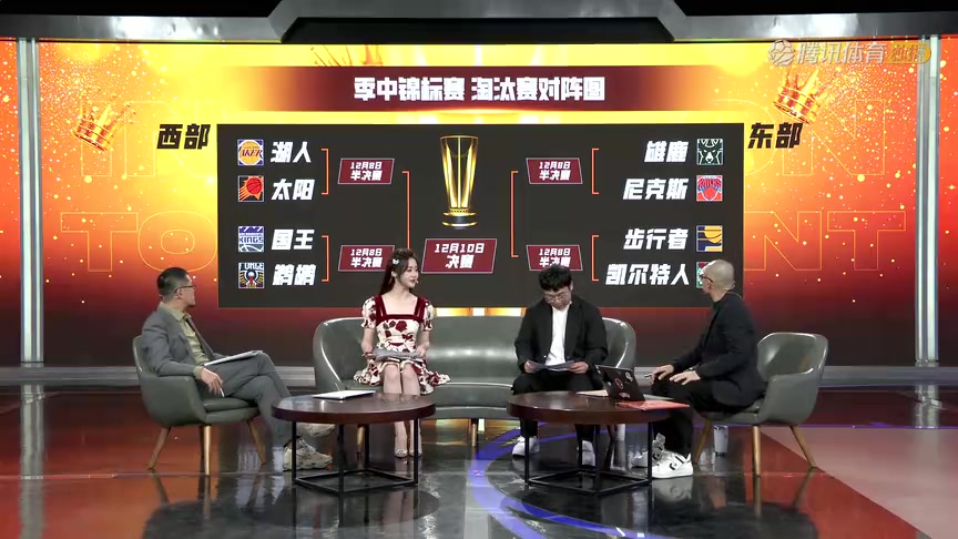 季中赛14对阵预测：绿军vs步行者！杨毅、王猛、柯凡、果果一致看好绿军晋级
