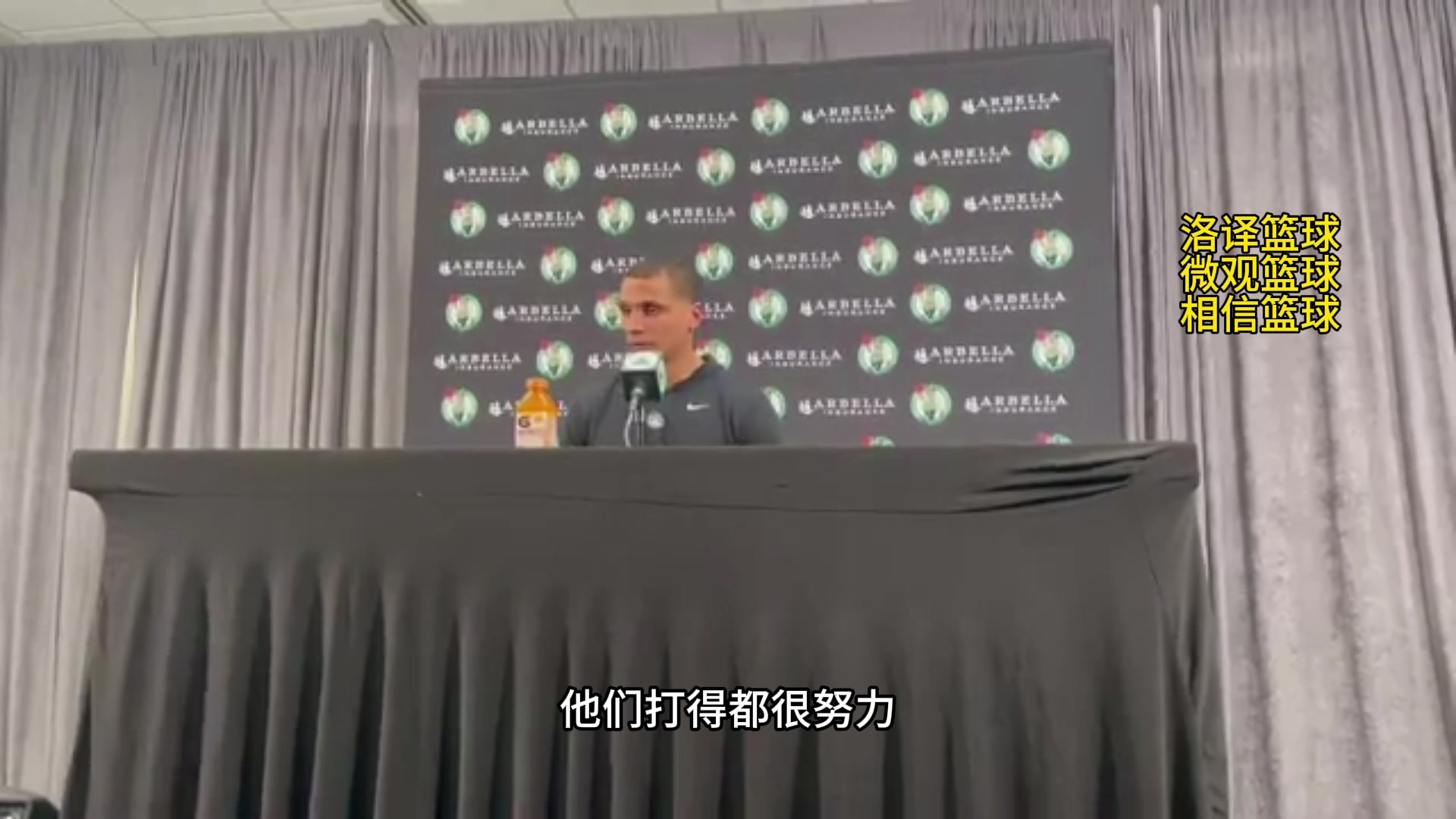 马祖拉赛前谈打活塞：他们都是NBA球员我们会努力打出精彩表现