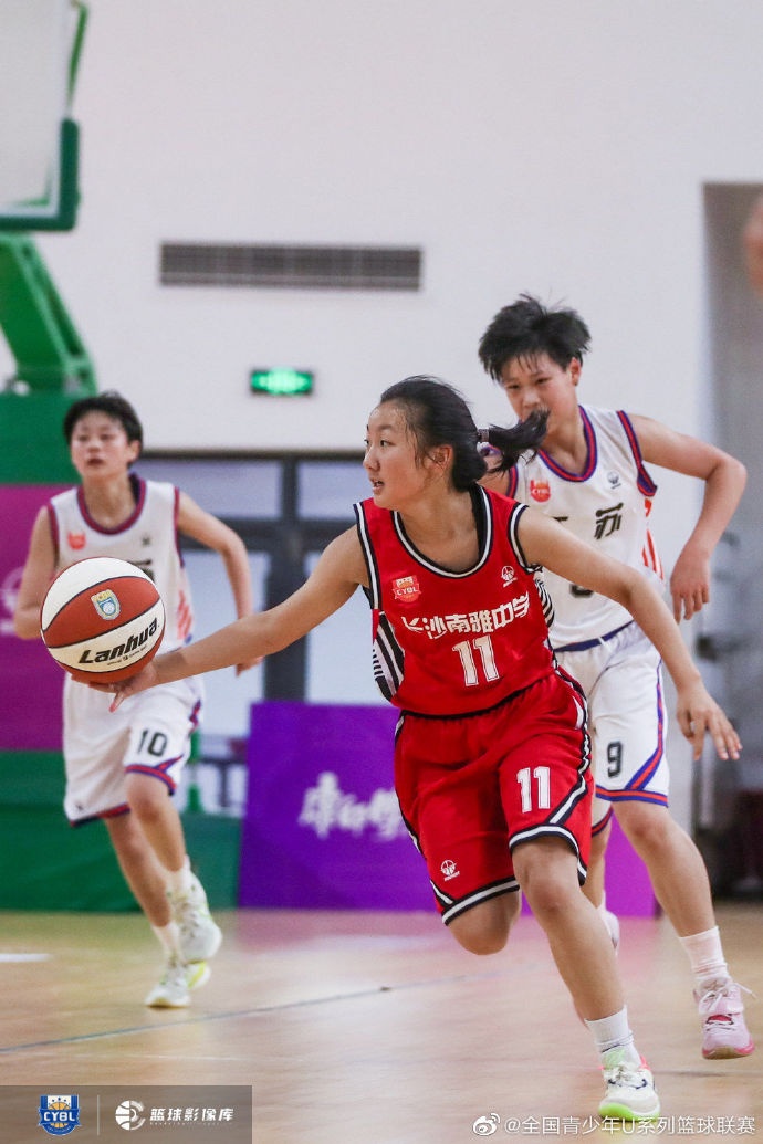 全国U14篮球联赛女子组：湖南队夺冠江苏队和常州体校分列二三