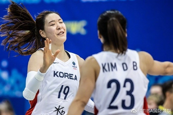 FIBA官方公布女篮亚洲杯韩国队的12人大名单：金丹菲领衔