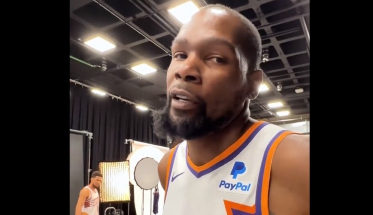有点小帅！KD：当NBA回归后每天就像过圣诞节