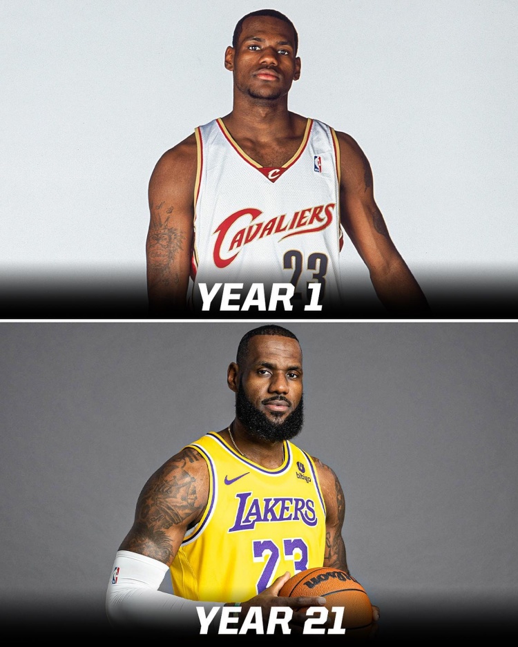 谁变化最大ESPN晒詹姆斯浓眉KD库里巴特勒等球星今昔对比图