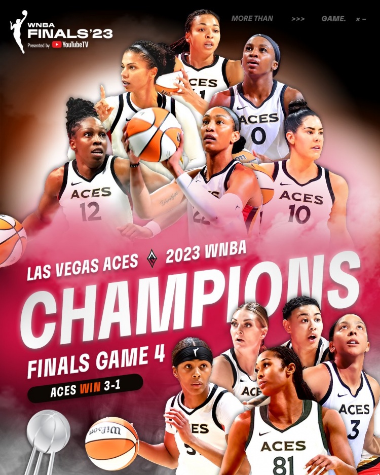 王牌卫冕WNBA总冠军自20012002年洛杉矶火花以来首队！