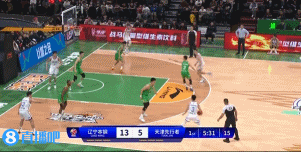 真准啊！李荣培找到手感短短3分钟内连中4记三分！