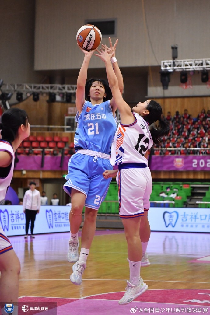 全国U15青少年篮球联赛女子组石家庄五中力克浙江U15夺得季军
