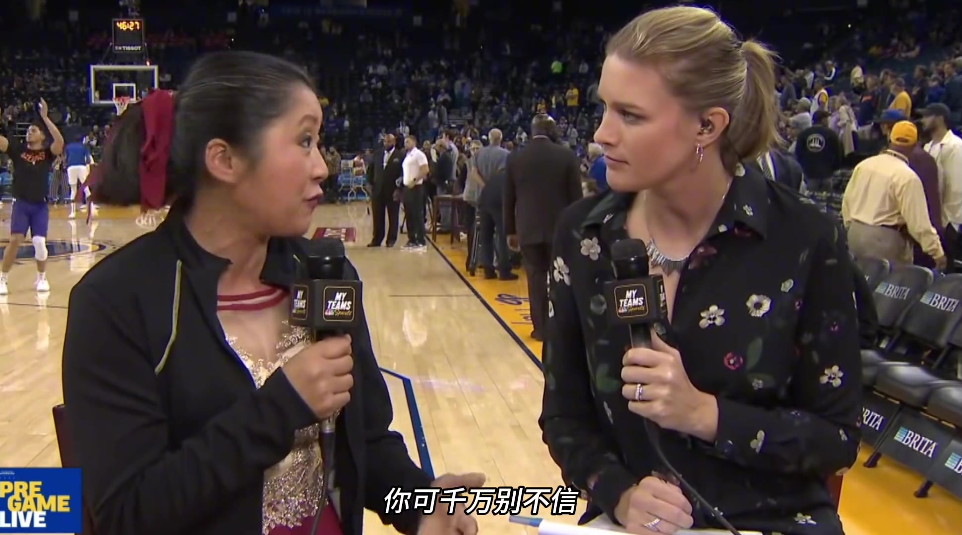中國(guó)大媽在NBA的30年！在總決賽表演過(guò)球迷為她瘋狂！