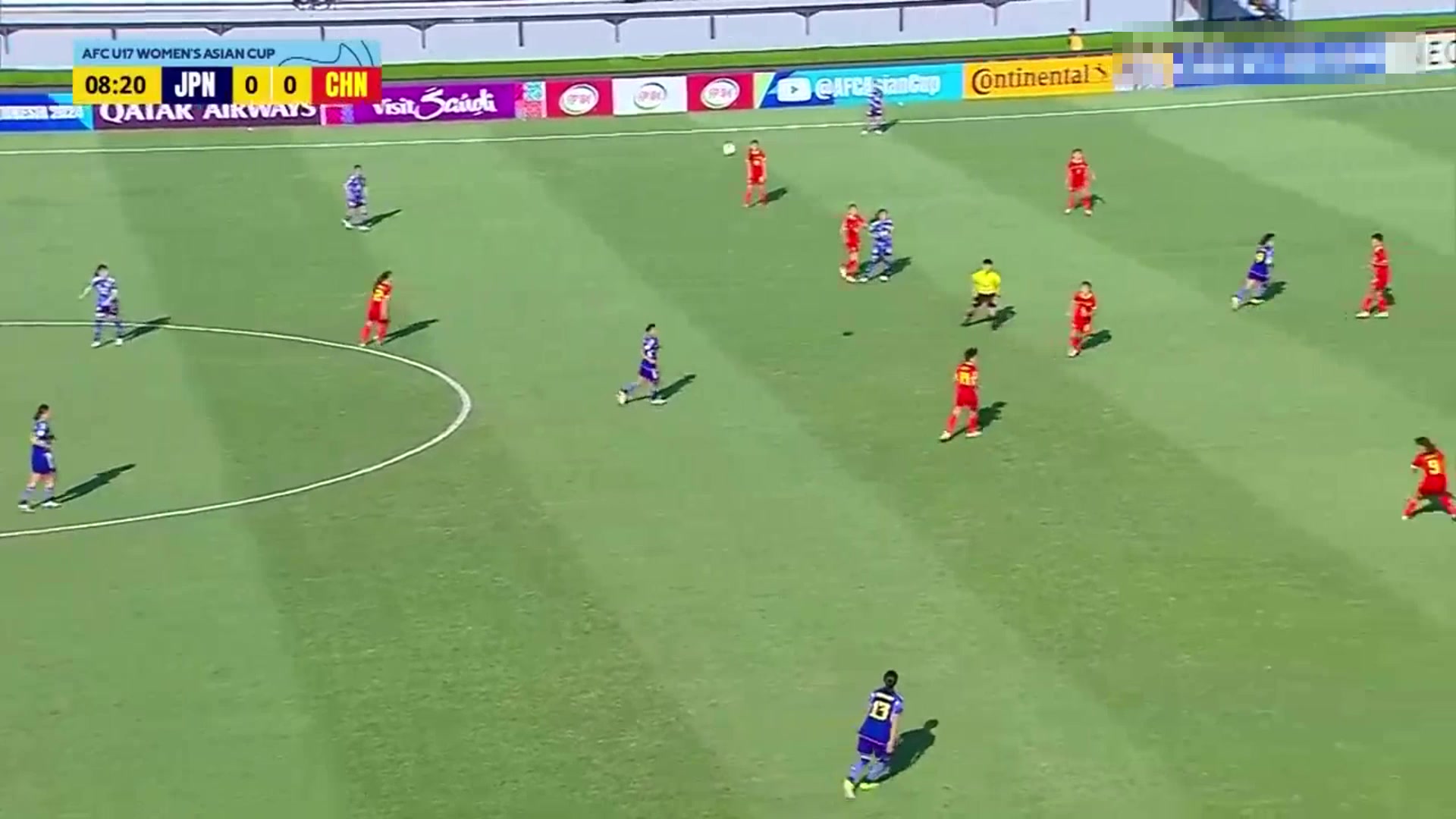 【集锦】U17女足亚洲杯中国04日本遭惨败第二出线将对阵朝鲜