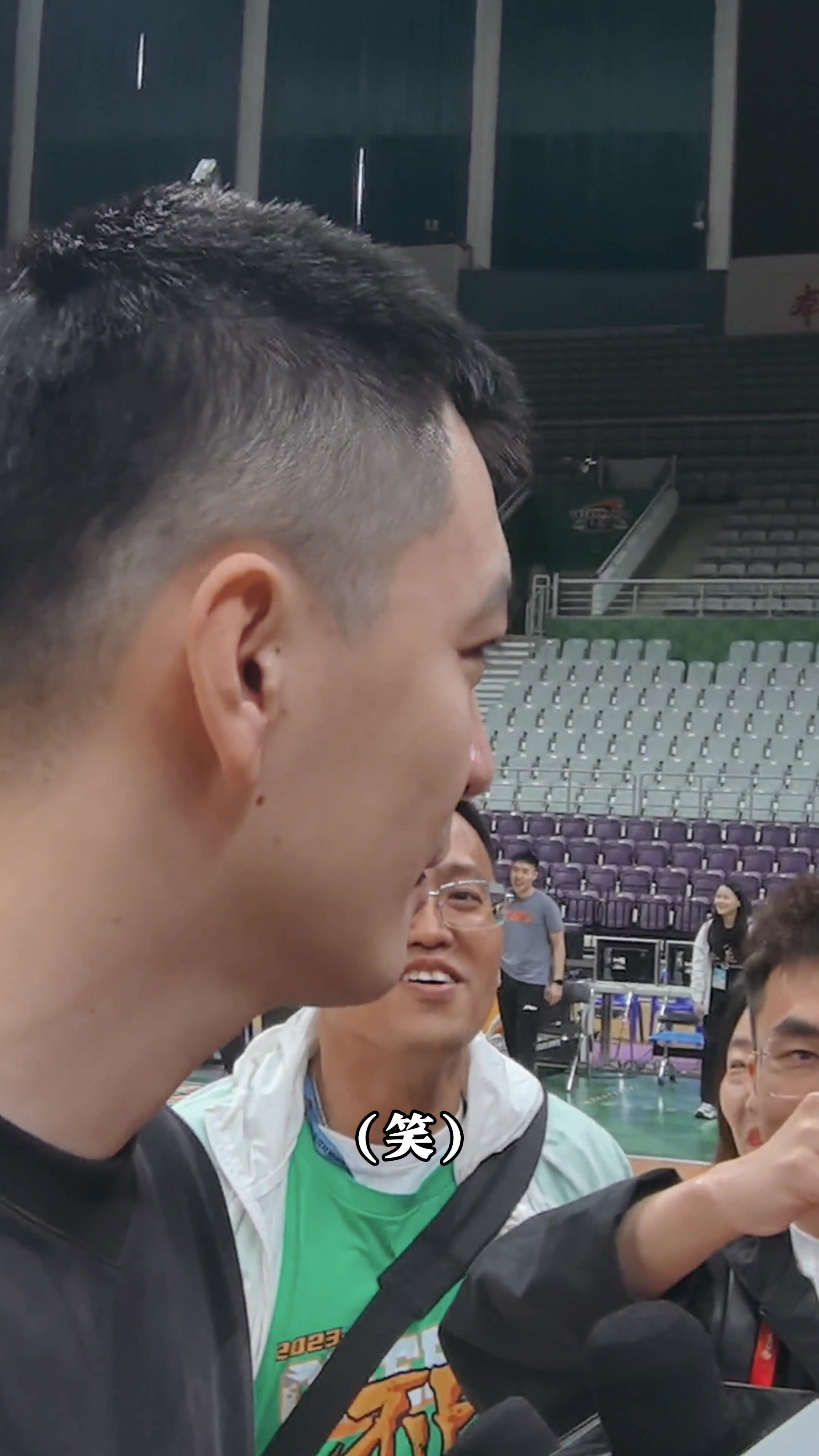 记者：辽宁男篮总决赛目标是杨鸣：你说呢！