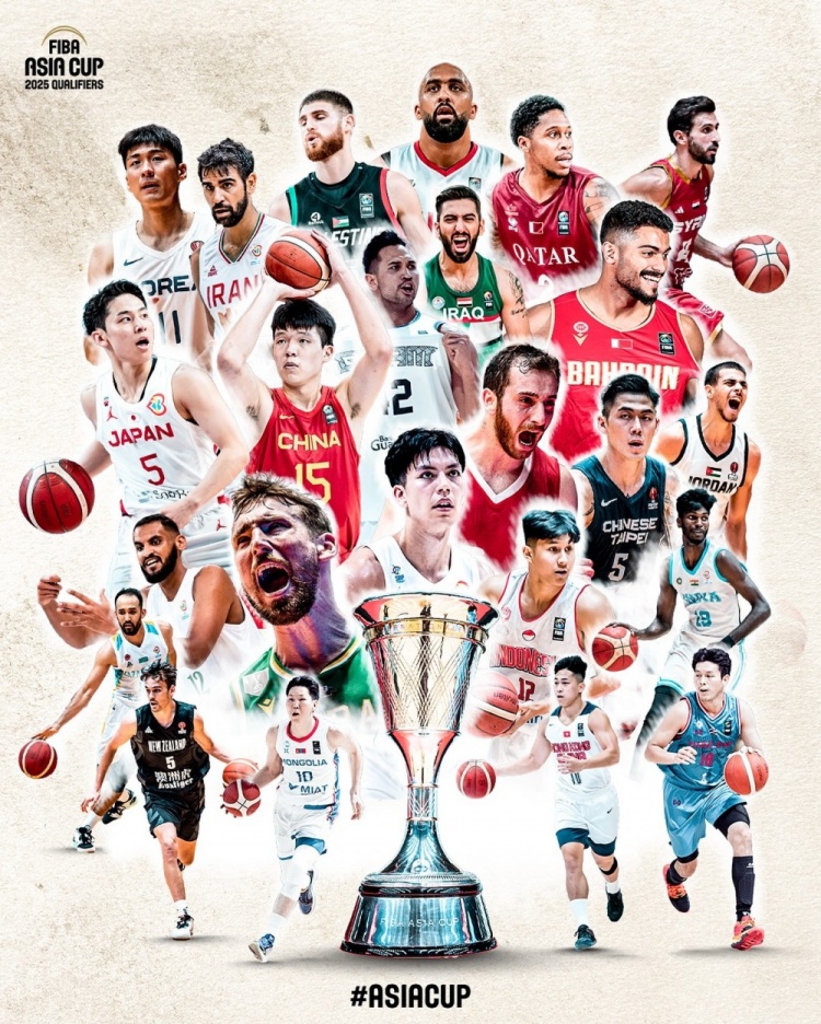 FIBA更新亚预赛开赛日海报杨瀚森代表中国男篮登报！