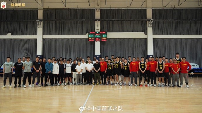 中国男篮短训营10889击败澳门黑熊林葳17分杨瀚森8分8板6助