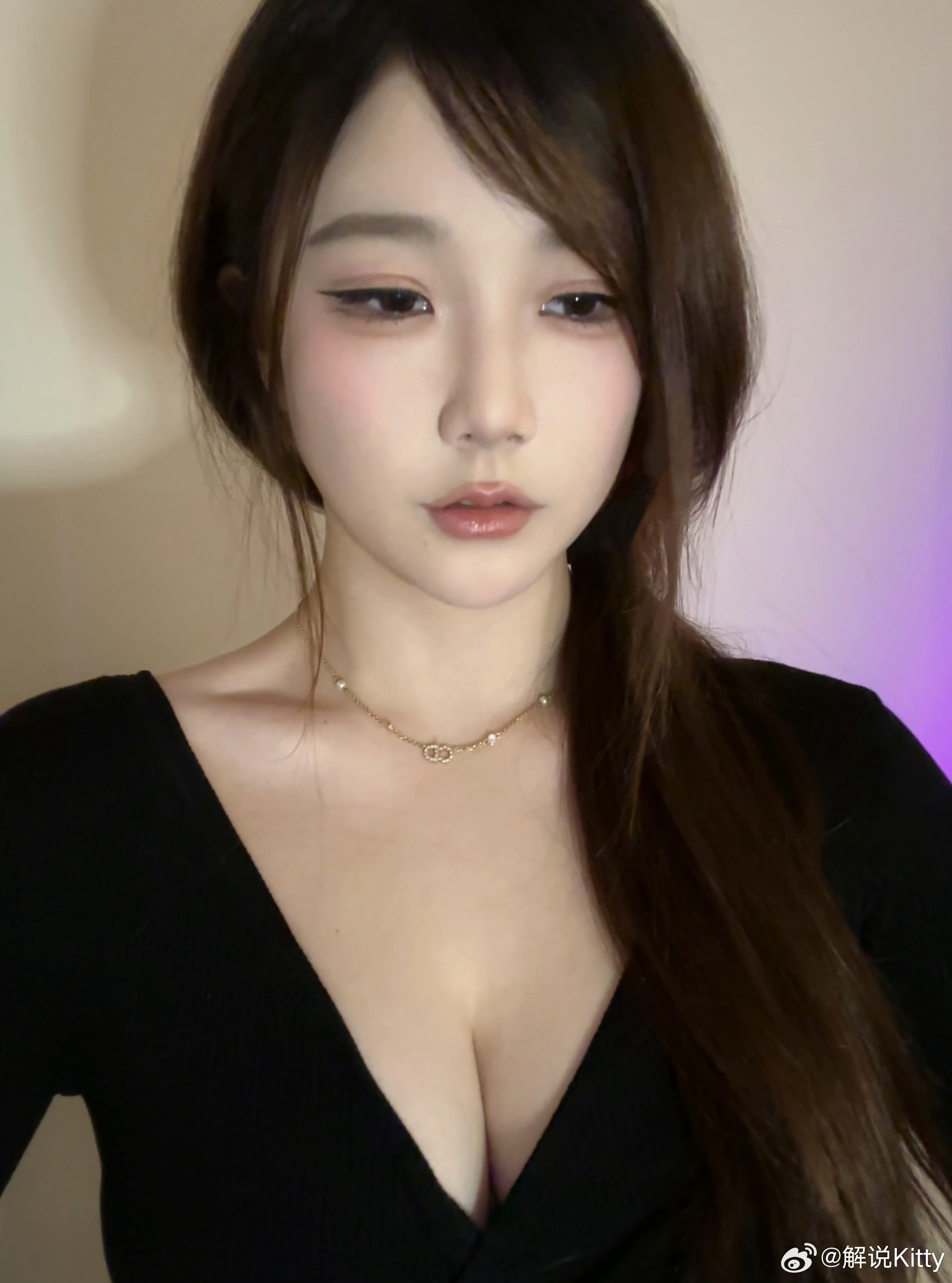 解说kitty晒美照：3D还是2D