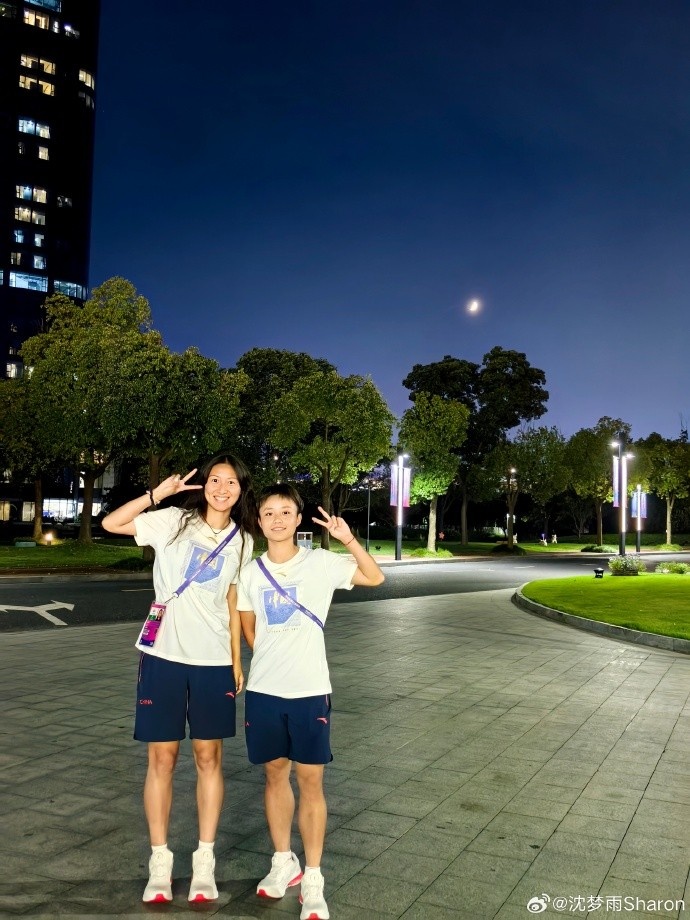 沈梦雨社媒：杭州亚运即将开幕，让我们为每一个拼搏的身影喝彩