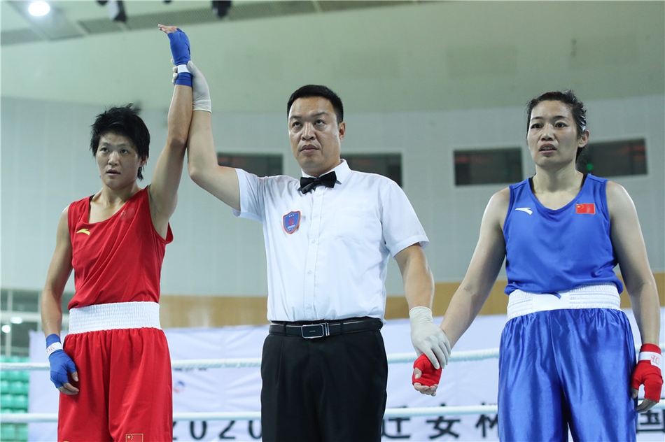 全国女子拳击锦标赛谷红晋级四强