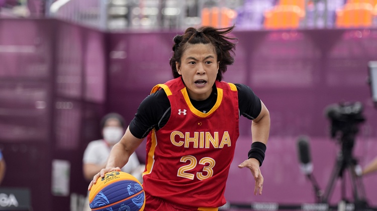 三人篮球世界杯中国女篮阵容：万济圆、王丽丽、张懿、张芷婷