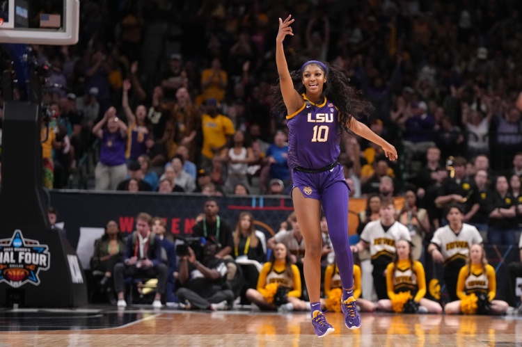LSU天才少女安杰尔里斯宣布参加WNBA选秀大学场均18.6分12.3板