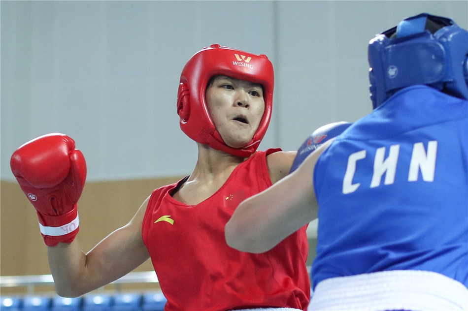 全国女子拳击锦标赛谷红晋级