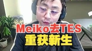 水晶哥谈最佳辅助：Meiko去了TES重获新生，有当年天才选手那味