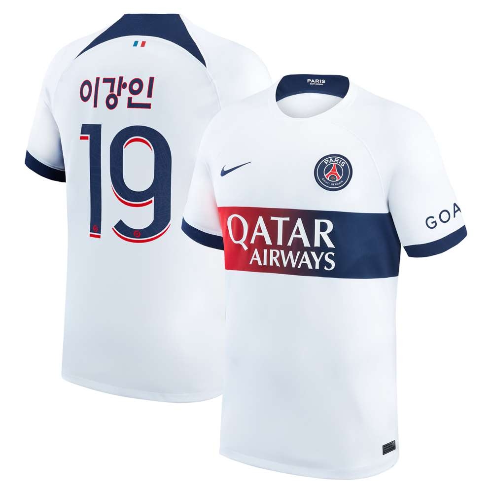 巴黎官方：本轮法甲，球队将历史首次身穿韩文球衣出场比赛