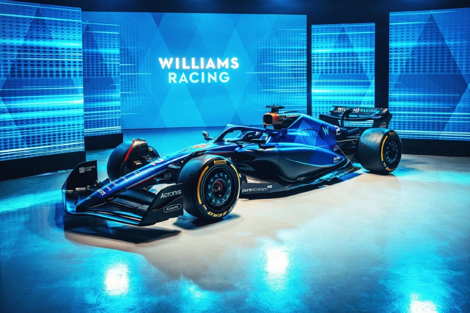 图集-F1威廉姆斯车队发布新车涂装
