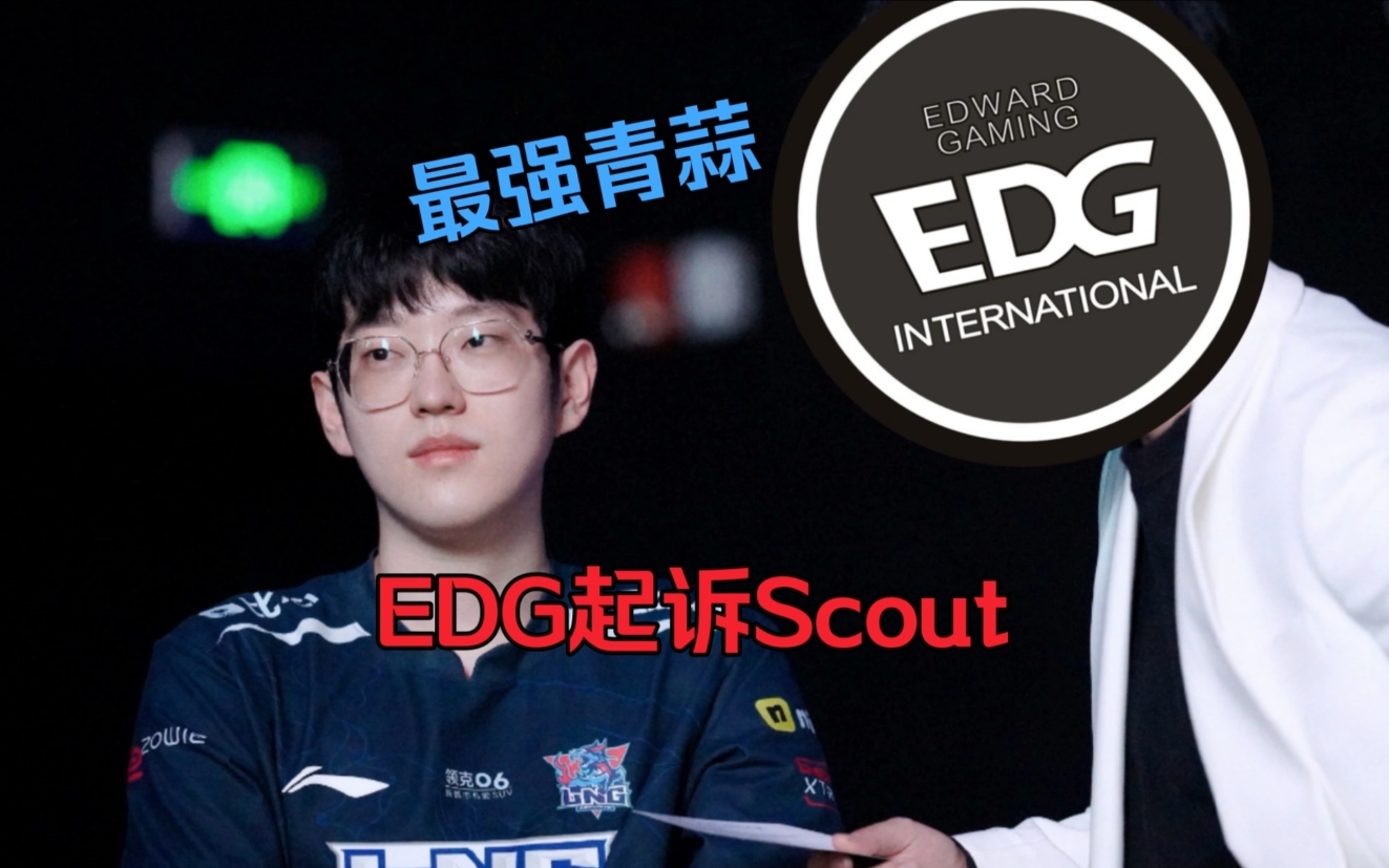 粉丝在EDG周年视频下方清算Scout：Scout来给你爹送祝福