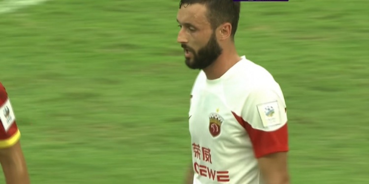 半场上海海港客场00暂平广州张健智屡次救险