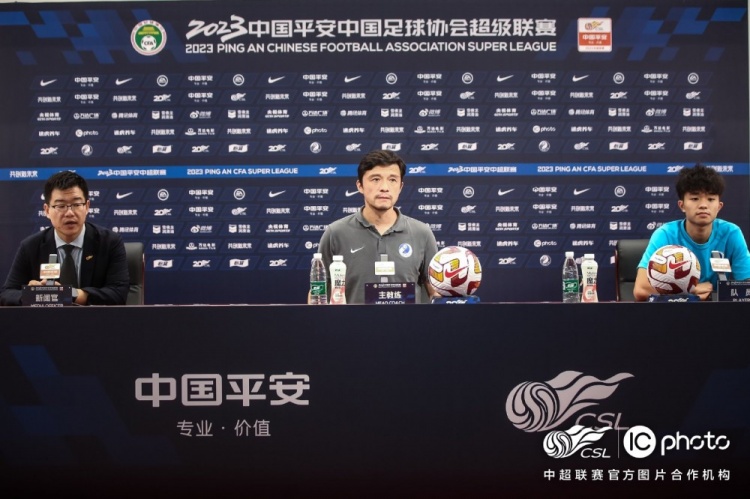 战斗2023赛前谢晖：力争为梭鱼湾带来中超联赛首胜