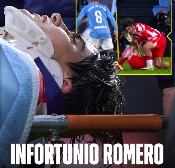 记者：卢卡罗梅罗下颌未骨折，已经出院将返回阿尔梅里亚