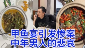 甲鱼成了一根针ZSMJ困惑：蓝胖自己也不小气啊请别人吃两三千吃帝王蟹