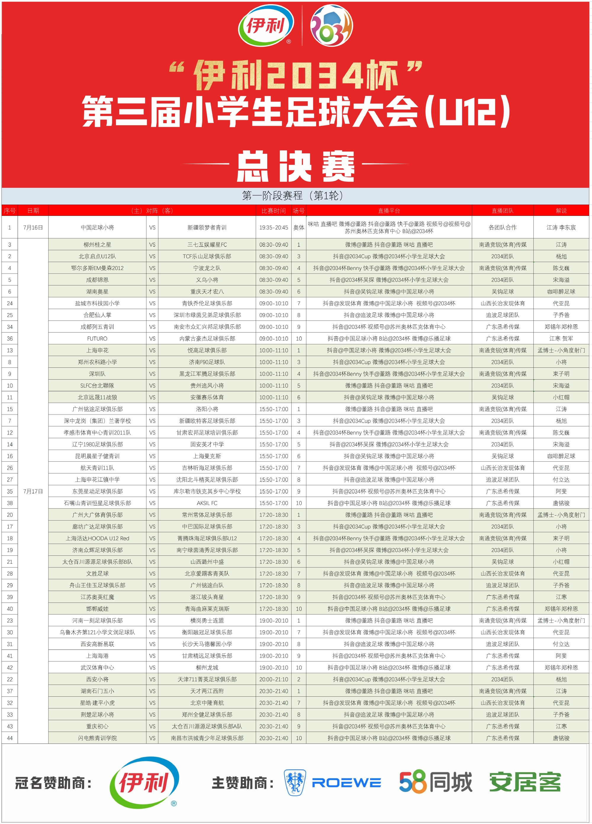 2034杯小学生足球大会今天开幕！今晚中国足球小将出战！
