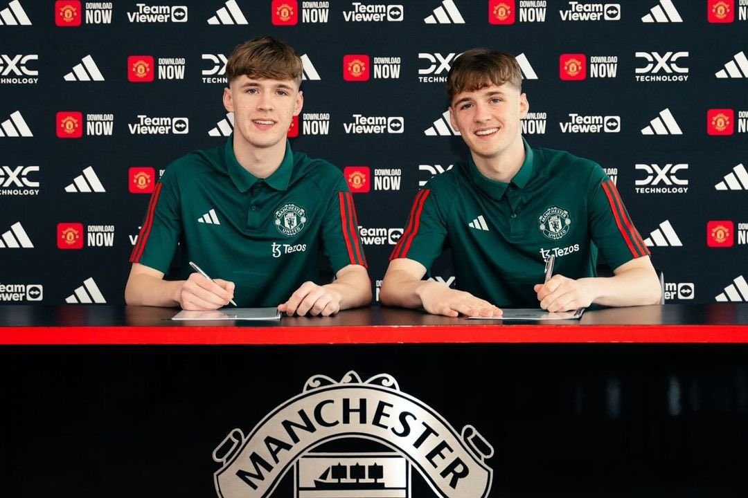 邮报：弗莱彻的双胞胎儿子与曼联签下首份职业合同