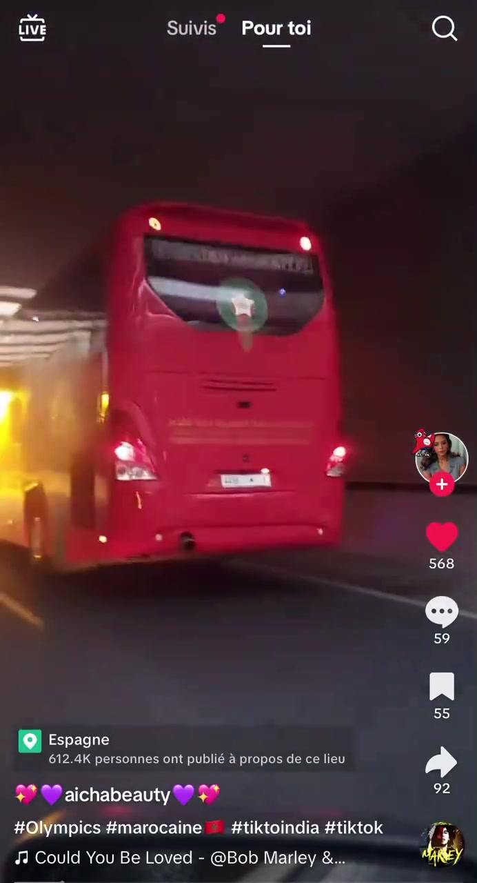 这儿你路熟你来开摩洛哥奥运大巴司机阿什拉夫报道！
