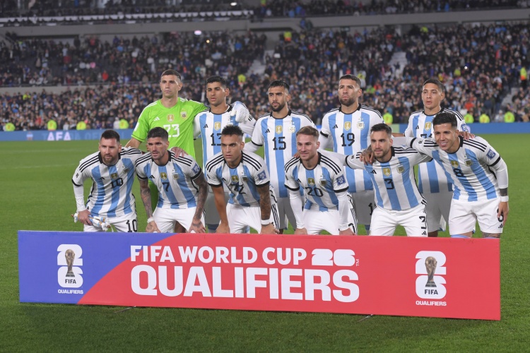 FIFA世界排名前二十：阿根廷仍第1英