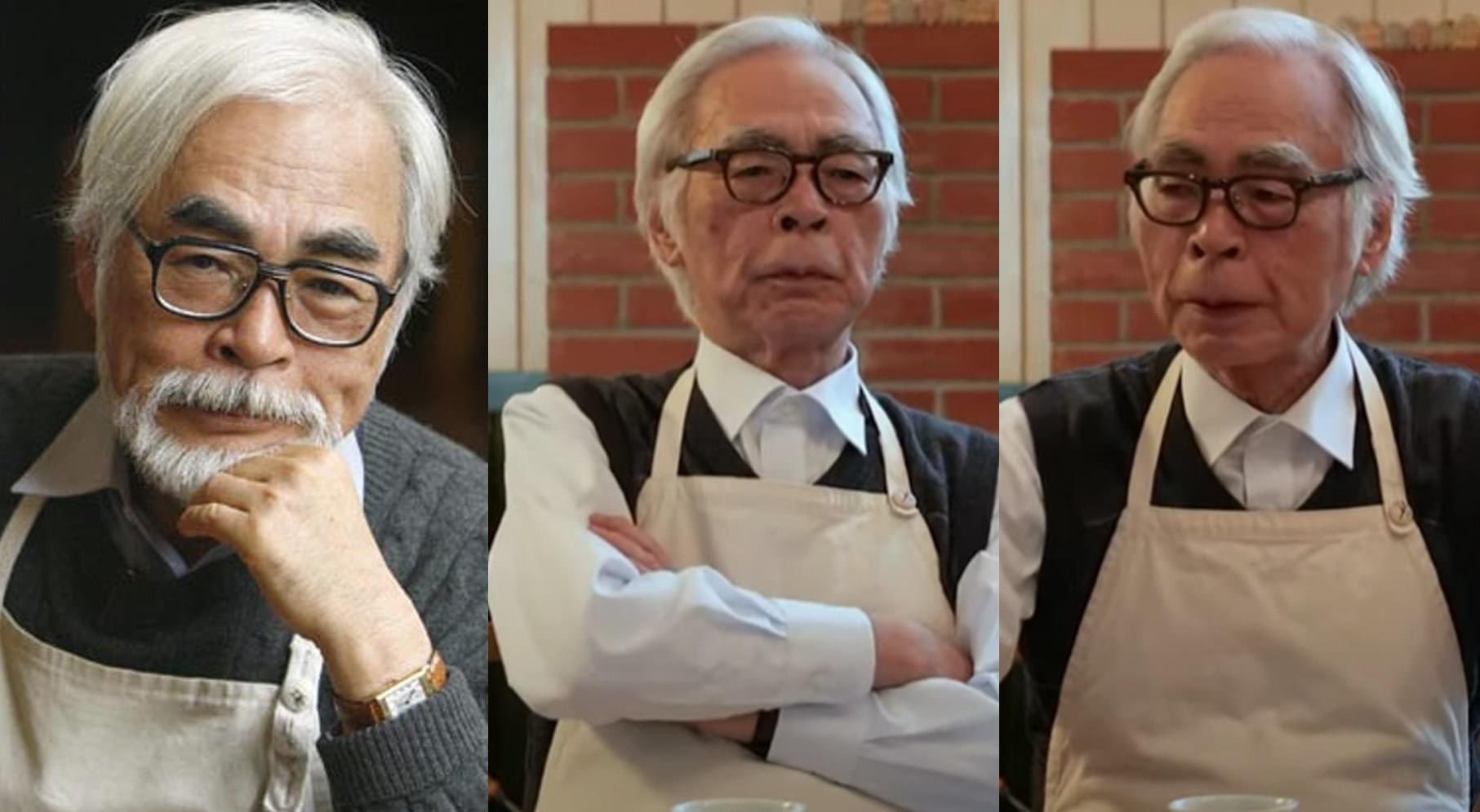 老爷爷你谁啊宫崎骏做客奥斯卡短片：刮掉了自己的经典白胡子造型