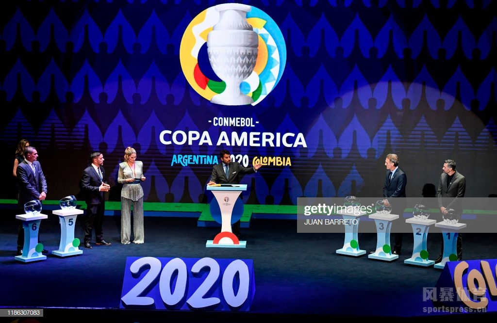 2020年美洲杯足球赛分组抽签仪式