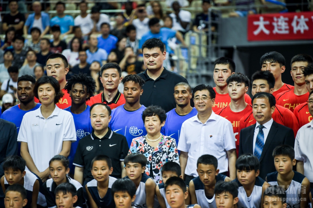 2018姚基金慈善赛：中国男篮明星队114-97美国明星队