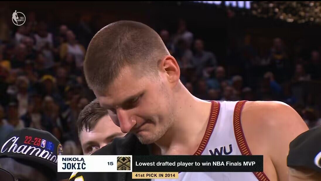 次轮第41顺位！约基奇成为史上选秀顺位最低的FMVP