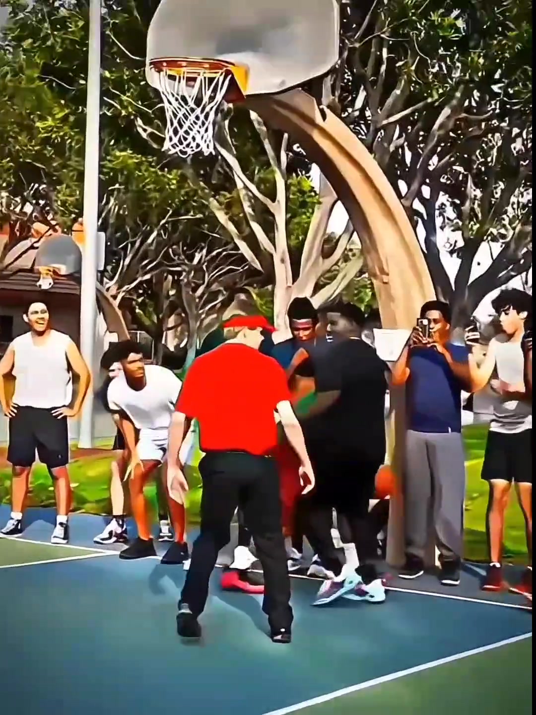 没有什么能够阻挡，我对篮球的向往