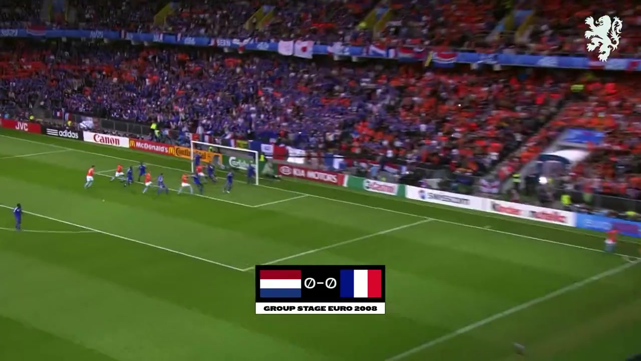 经典回顾：08年欧洲杯荷兰41战胜法国