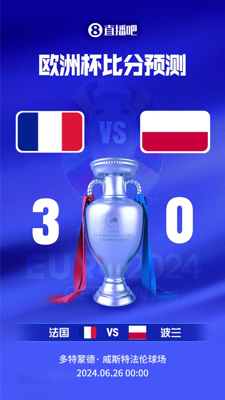 莱万告别战欧洲杯法国vs波兰截图比分预测