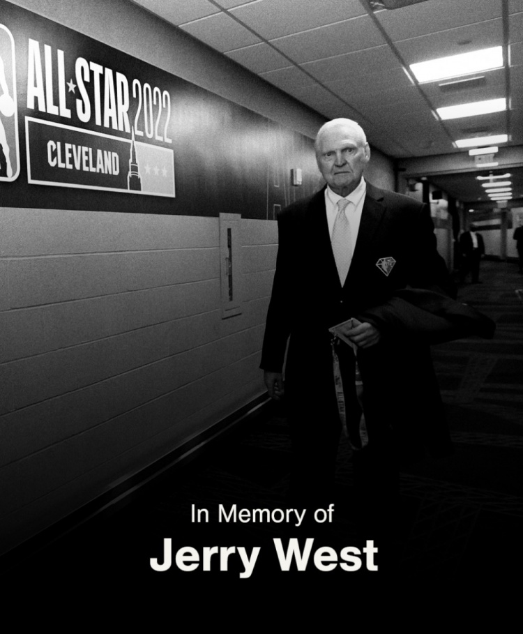 骑士官推：杰里韦斯特是NBA历史上最伟大、最有影响力的球员之一