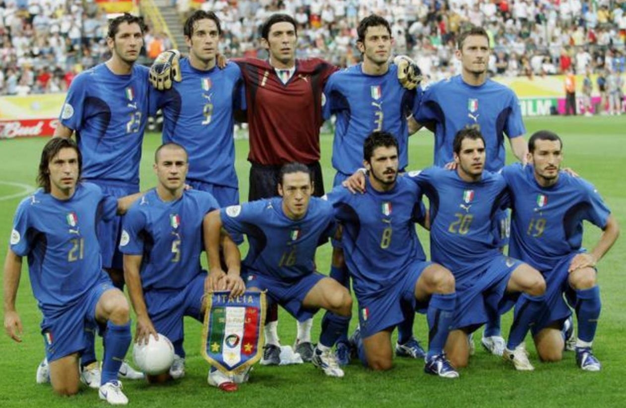 似水流年！06年世界杯的巅峰意大利，曾是多少人的青春