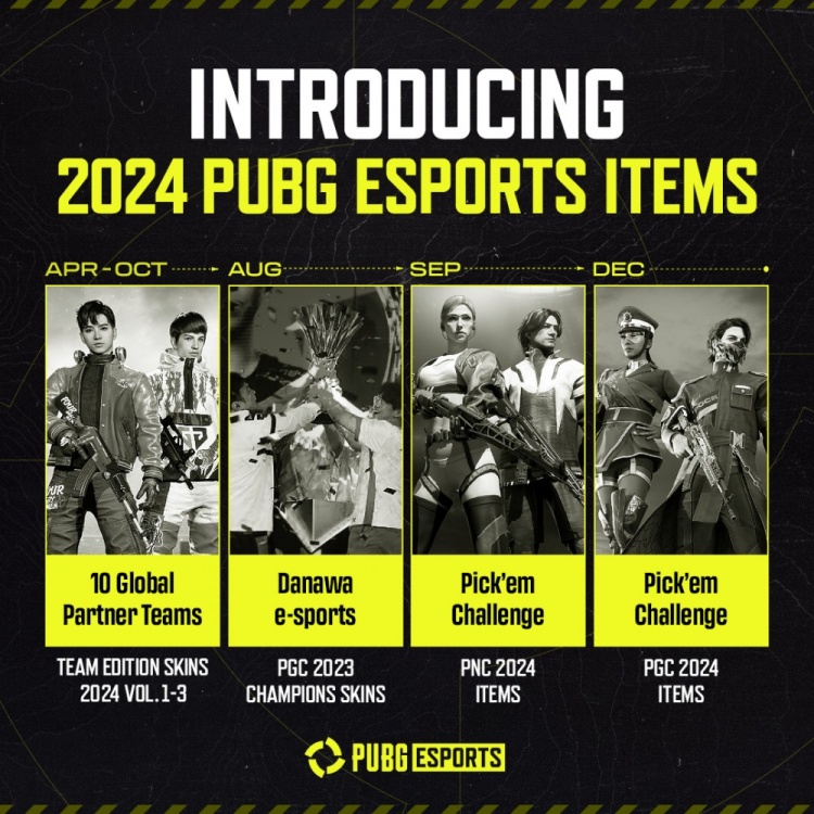 2024PUBG羺ƤܣٴƳPGC2023ܹھƤ