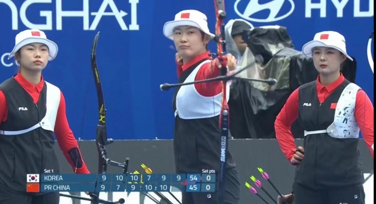 中国射箭队确定奥运会女团阵容，世界