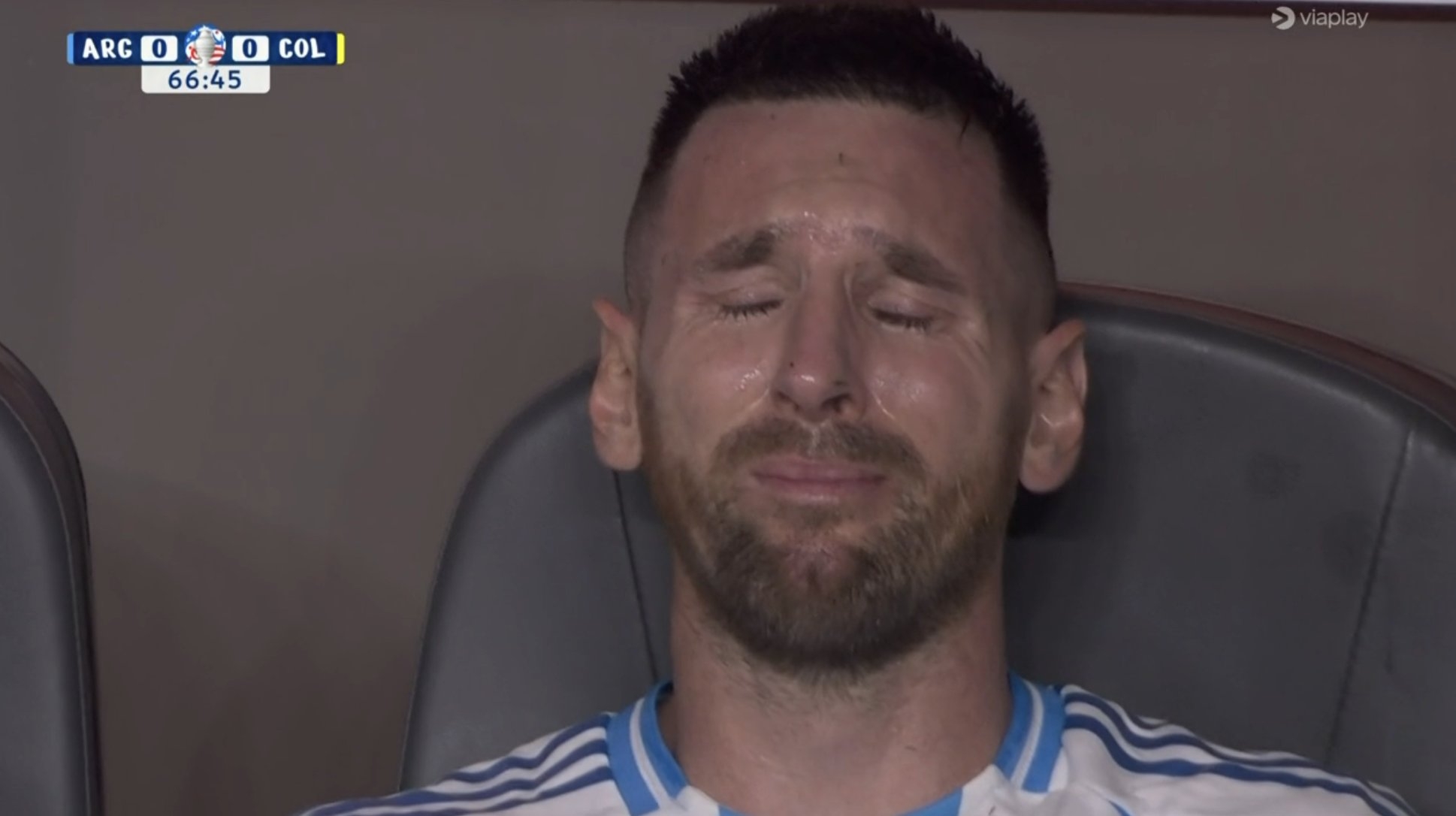 帕雷德斯谈梅西美洲杯决赛落泪：看到梅西那样，我们感到很受伤