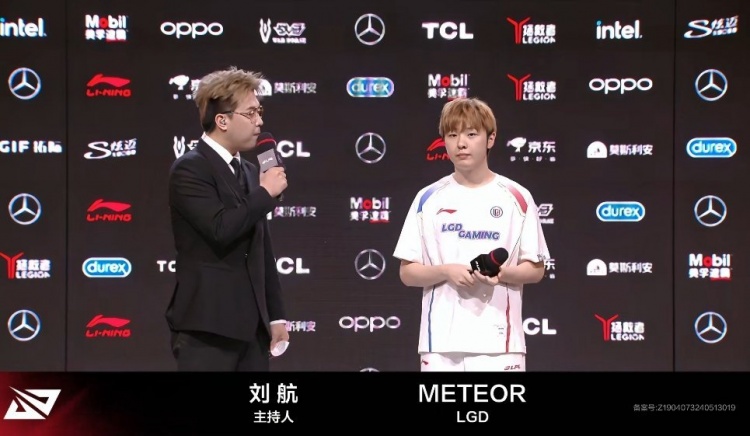 LGD赛后采访Meteor：Haichao符合我对